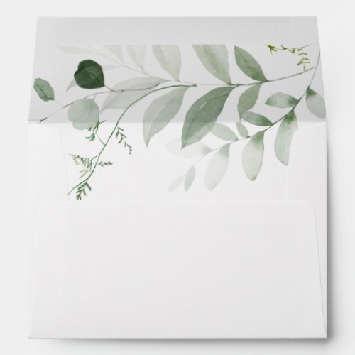  Floral Wedding Envelope