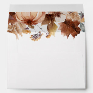 Floral Wedding Envelope