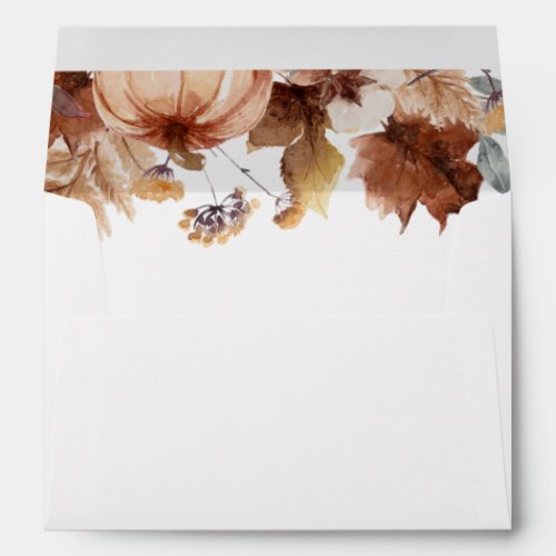  Floral Wedding Envelope