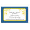 Floral Wedding Favor Sticker
