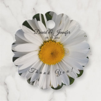 Floral Wedding Favor Tag