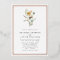 Floral Wedding Foil Invitation