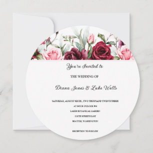 Floral Wedding Invitation