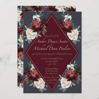 Floral Wedding Invitation