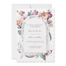 Floral Wedding Invitation, Spring/Summer