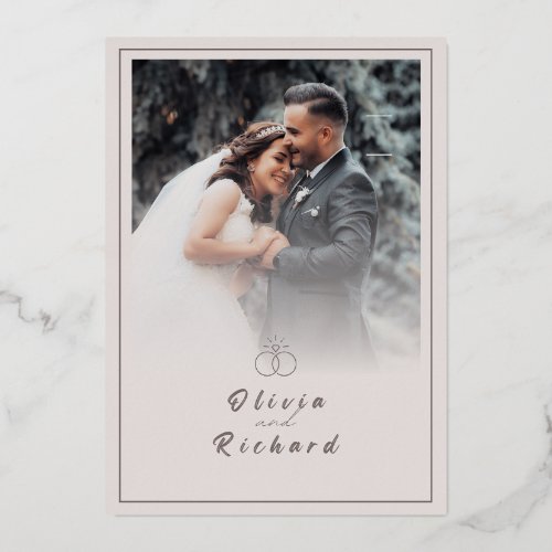 Floral Wedding Invite for Modern Weddings