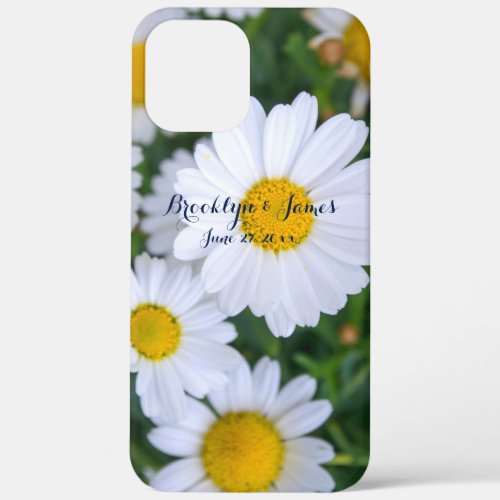 Floral Wedding iPhone Case With Daisy