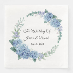 Floral Wedding Napkins