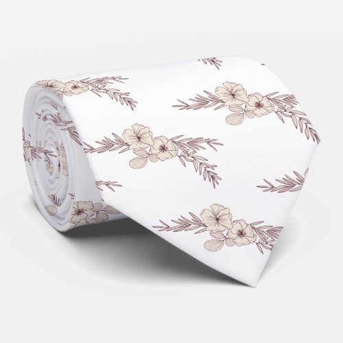  Floral Wedding  Neck Tie