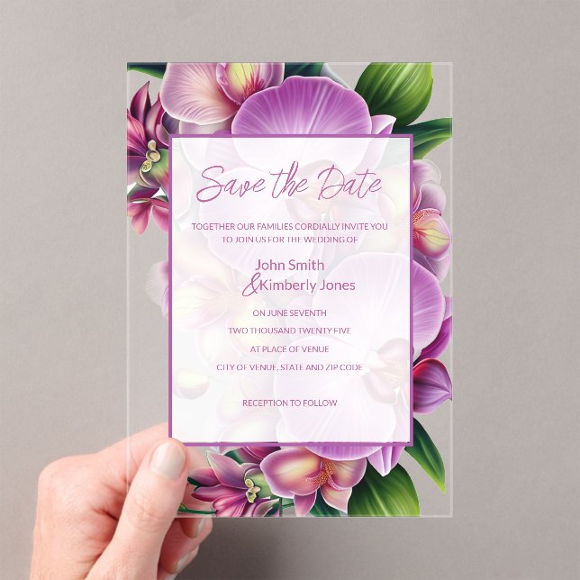 Floral Wedding Save the Date (Insitu (Handheld))