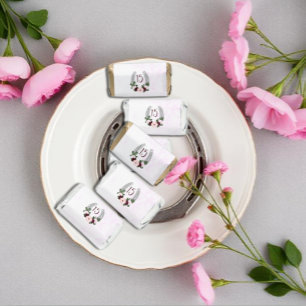 Floral Western Horseshoe Quinceanera Hershey's Miniatures