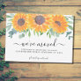 Floral We've Moved Moving Announcement Card
