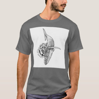Floral Whale 3 T-Shirt
