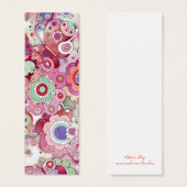 Floral Whimsy Bookmark (Front & Back)