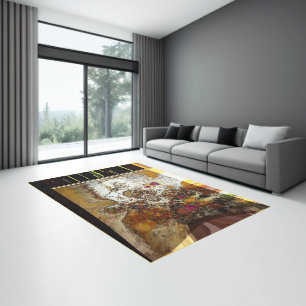 "Floral Whisper" (10' x 8') Area Rug