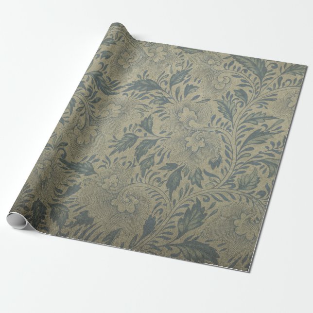 Floral Whispers: ZazzleWrapMagic Exclusive Wraps Wrapping Paper (Unrolled)