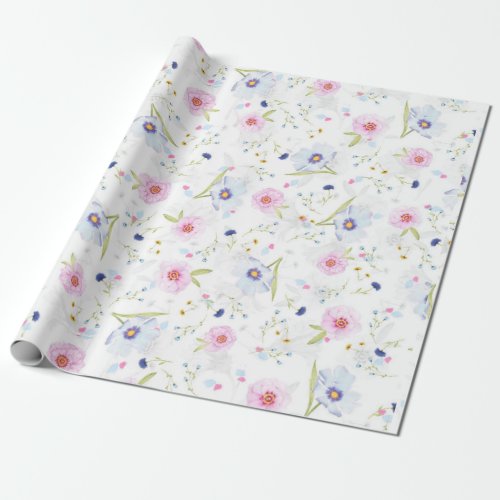 Floral Whispers ZazzleWrapMagic Exclusive Wraps Wrapping Paper