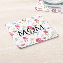Floral Wildflower New Mom Gift Mom Established
