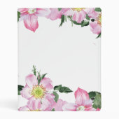 Floral Will You Be My bridesmaid planner Mini Binder (Back)
