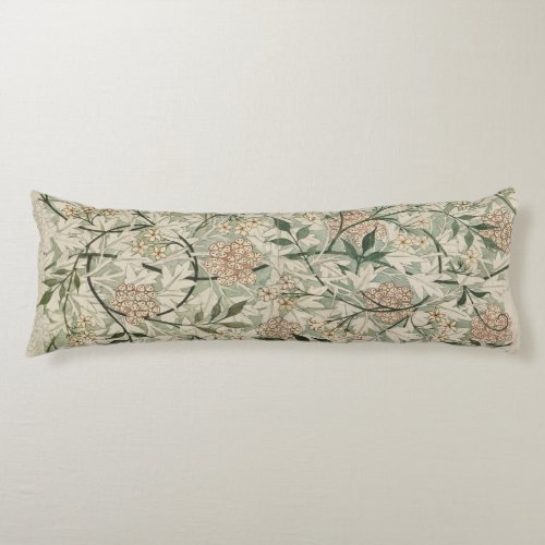 Floral William Morris Medway Pattern  Body Pillow