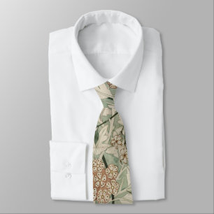 Floral William Morris Medway Pattern. Neck Tie