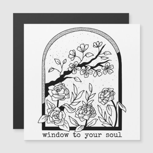 Floral window design