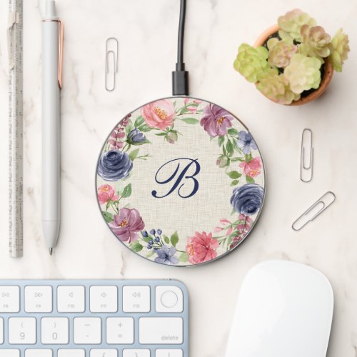 Floral Wireless Phone Charger