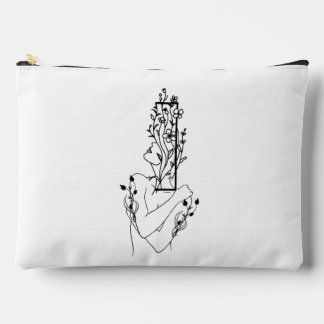 FLORAL WOMEN ACCESSORY POUCH