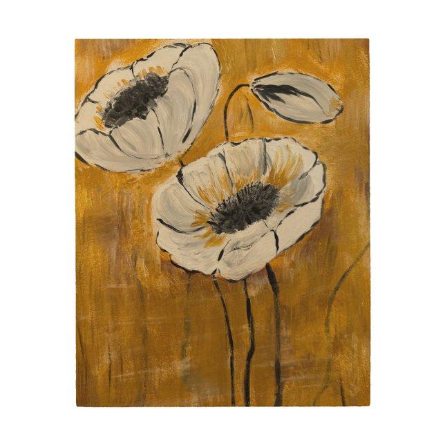 Floral Wood Wall Art (Front)