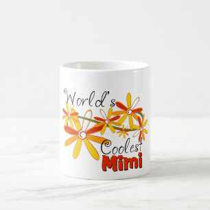 Floral World's Coolest Mimi Coffee Mug