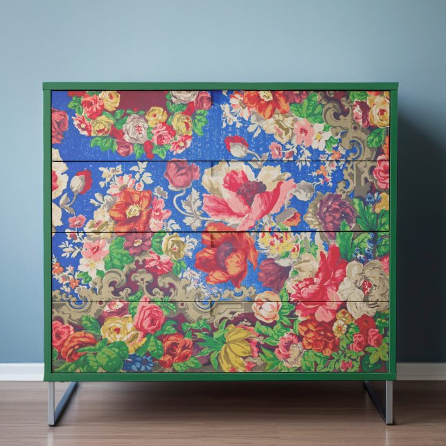 Floral Wrapping or Decoupage Paper (This is a mockup, the design may be larger or smaller on your artwork)