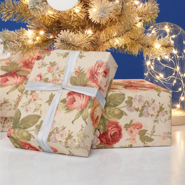 Floral Wrapping Paper (Holidays)