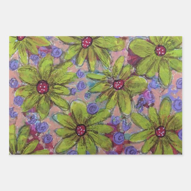 Floral Wrapping Paper (Front)