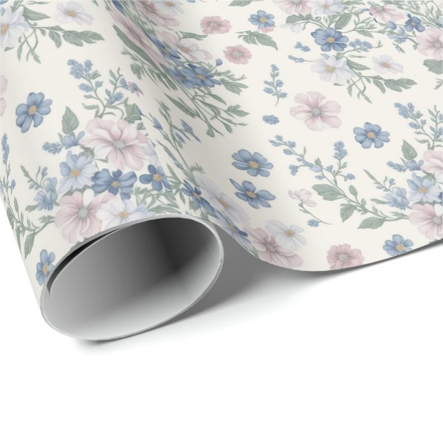 floral  wrapping paper (Roll Corner)
