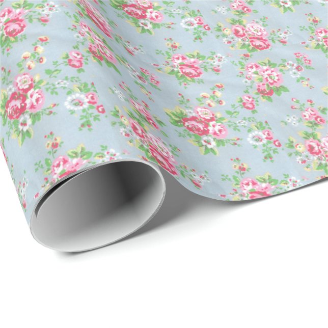 Floral Wrapping Paper (Roll Corner)