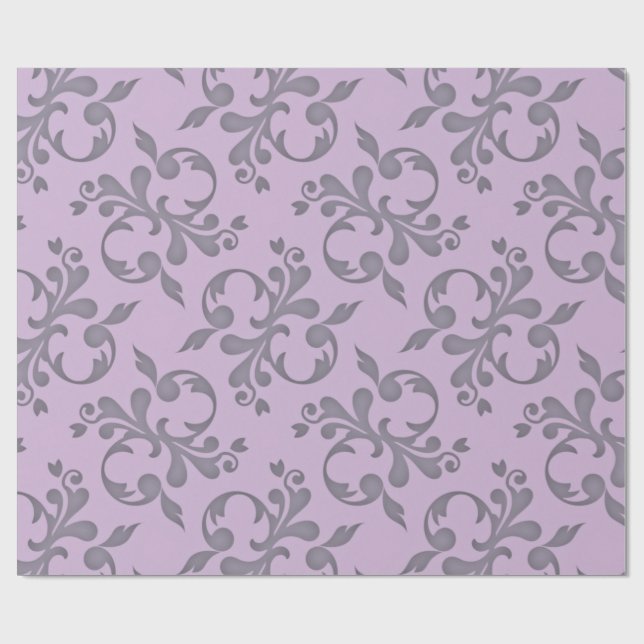 Floral Wrapping Paper (Flat)