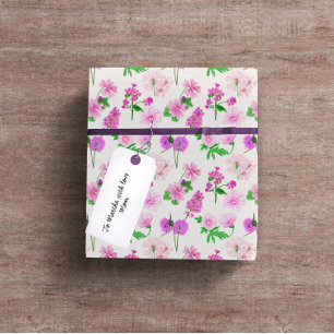 Floral Wrapping Paper - Flower Gift Paper