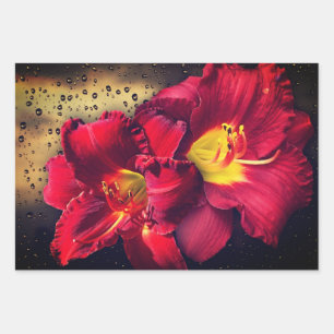 Floral Wrapping Paper Sheets