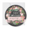 FLORAL WREATH CHALKBOARD | BABY SHOWER INVITATION