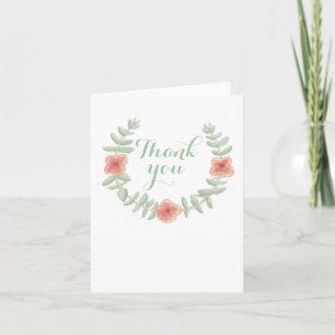Floral Wreath Thank You