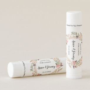 Floral Wreath Thank You Lip Balm