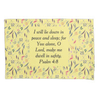 FLORAL Yellow Customizable Christian Bible Verse
