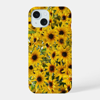 Floral Yellow Flowers Field iPhone Case
