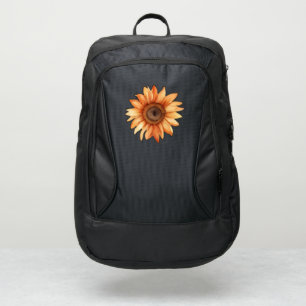 Floral yellow sunflower port authority® backpack