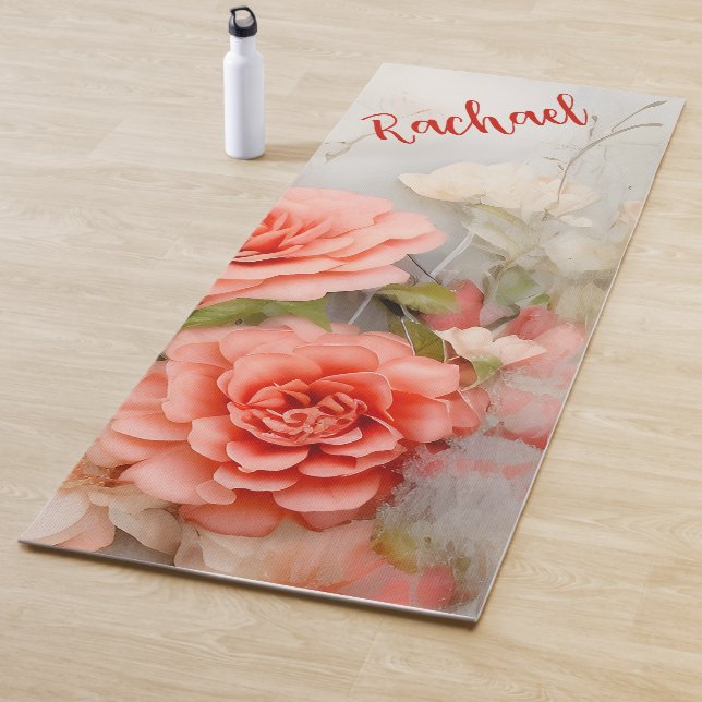 Floral Yoga Mat (In Situ)
