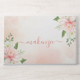  Floral Your Name HP Laptop Skin