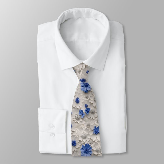 Florale 3D ceramic tiles 28/144 Neck Tie (Tied)