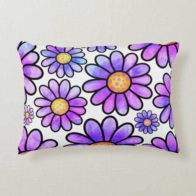 Floralness Accent Pillow (Front)