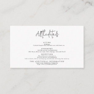 Florals blue budget blue and white invitation