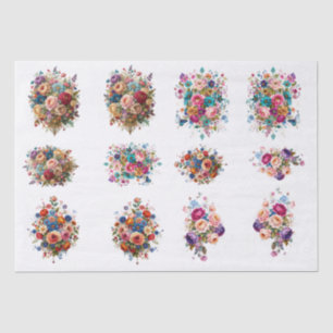 Florals & Butterflies  Tissue Paper